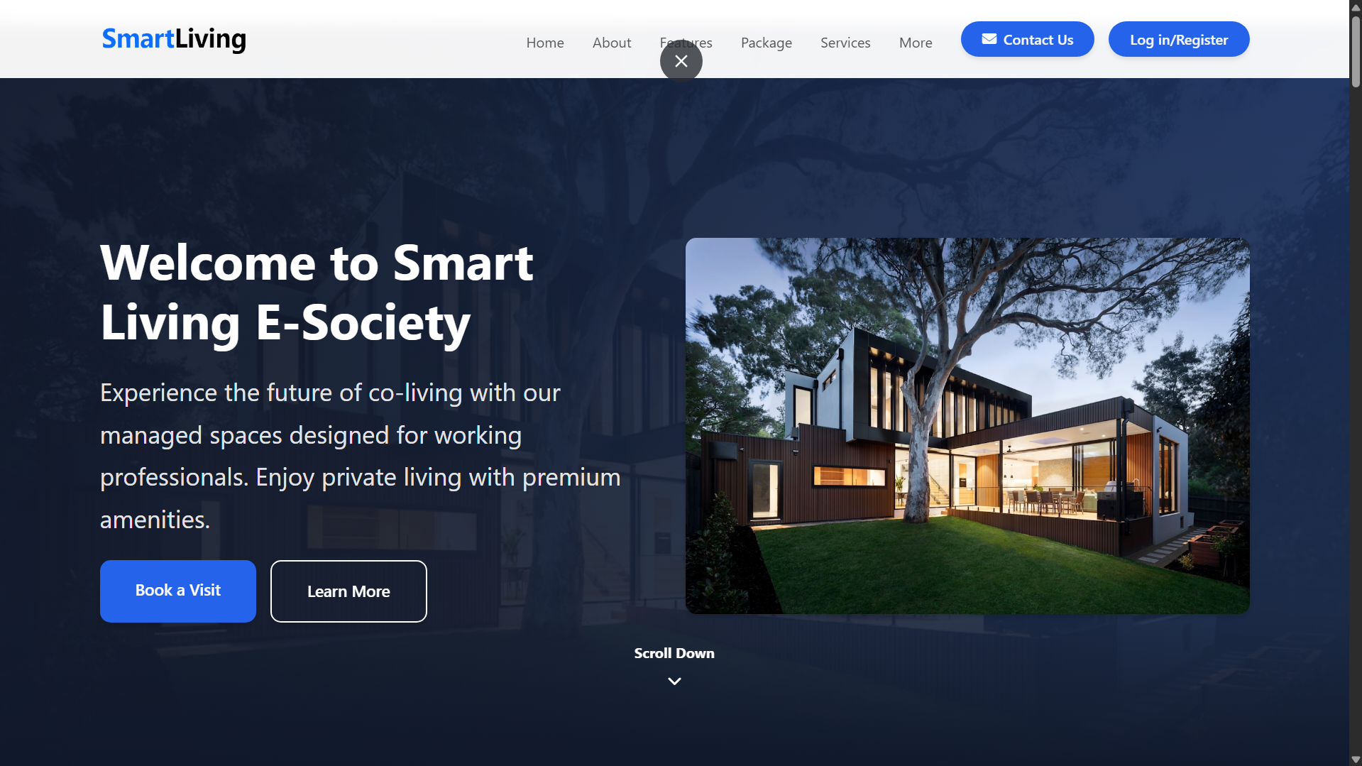 Smart Living Dashboard